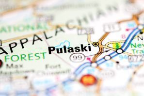 Lloguer de cotxes Pulaski, VA, EUA - Estats Units d'Amèrica